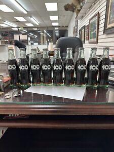 1986 Coca Cola 100th Centennial Celebration International 9 Bottle Set