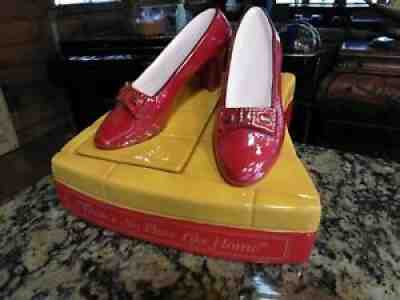 Wizard of Oz Ruby Slippers Very Low Number! #4 Star Jars Cookie Jar 1996