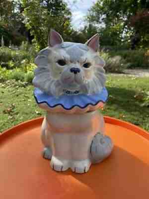 kay finch Puss cookie jar