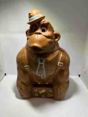 Twin Minton Original Vintage Gorilla Cookie Jar *GREAT CONDITION* *UNIQUE*