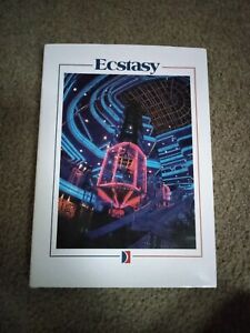 Vintage CARNIVAL CRUISE LINE "Ecstacy" Cruise Inaugural Commemorative Book '91