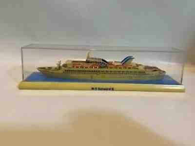 RARE M/S SUNWARD II Norwegian Cruise Line Model Ship - Vintage ship model