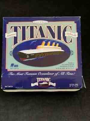 Rare Titanic Inflatable Motorized 24â?Long. 1997 New In Box