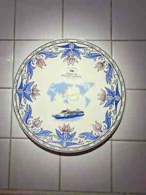 Holland America Line ms Amsterdam 2013 Grand Pacific & Far East Voyage Plate 9.5