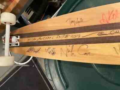 G&S Fiberflex SkateboardÂ  44" signed by Eddie Vedder, Tony Hawk, Nick CaveÂ 
