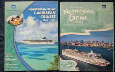 Norwegian Cruise Line NCL Cruise Ship Brochure Collection