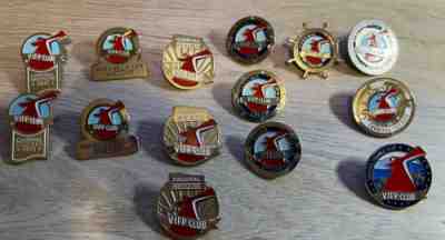 Carnival Cruise Lines VIP Pins 2013-2020 Lot 14 Valor Fantasy Vita Breeze ++