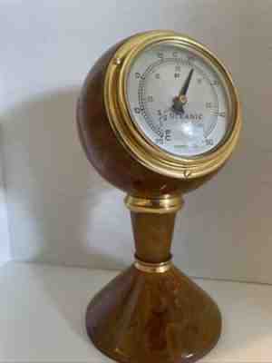 RARE Vintage Bakelite Catalin Thermometer- SS Oceanic Cruise Liner Ship