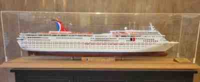Rare Promotional Carnival Fantasy Model Cruise Ship Beautiful