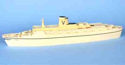 SITMAR LINE MS FAIRSEA PASSENGER LINER CRUISE SHIP RESIN MODEL VINTAGE 1950s