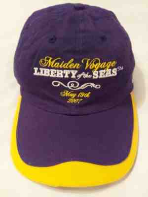 Royal Caribbean Maiden Voyage Liberty of the Seas Cruise Ship Hat 2007 RARE NEW