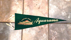 S. S. Aquarama Great Lakes Cruise Ship Pennant by Collegiate - Circa 1960