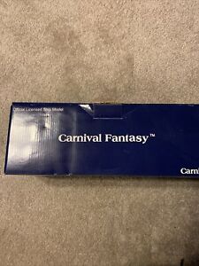 NEW Carnival Cruise Line Model Ship Fantasy