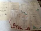 14 x Vintage 1980s SS Constitution Cruise Ship Menus