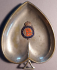 RMS Mauretania Cunard White Star Line Cruise Ship Spade Shaped Pin Tray D1-RMS