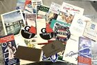 Ocean Liners, Cruise Ship, Tourist Lines Vintage Memorabilia Lot Menus + 1910 On