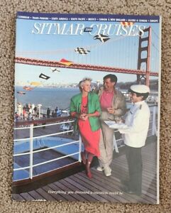 #2 SITMAR CRUISES 1989 FINAL BROCHURE DECK PLANS FAIR MAJESTY FAIRSEA WIND/SKY