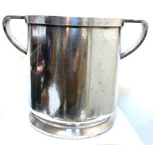 Art Deco American Export Lines Ocean Liner/ Cruise Ship -Silver Champagne Bucket