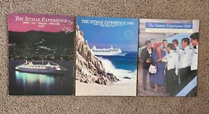 SITMAR CRUISES 1986/87/88 MINI BROCHURES FAIRSEA FAIRWIND FAIRSKY W DECK PLANS