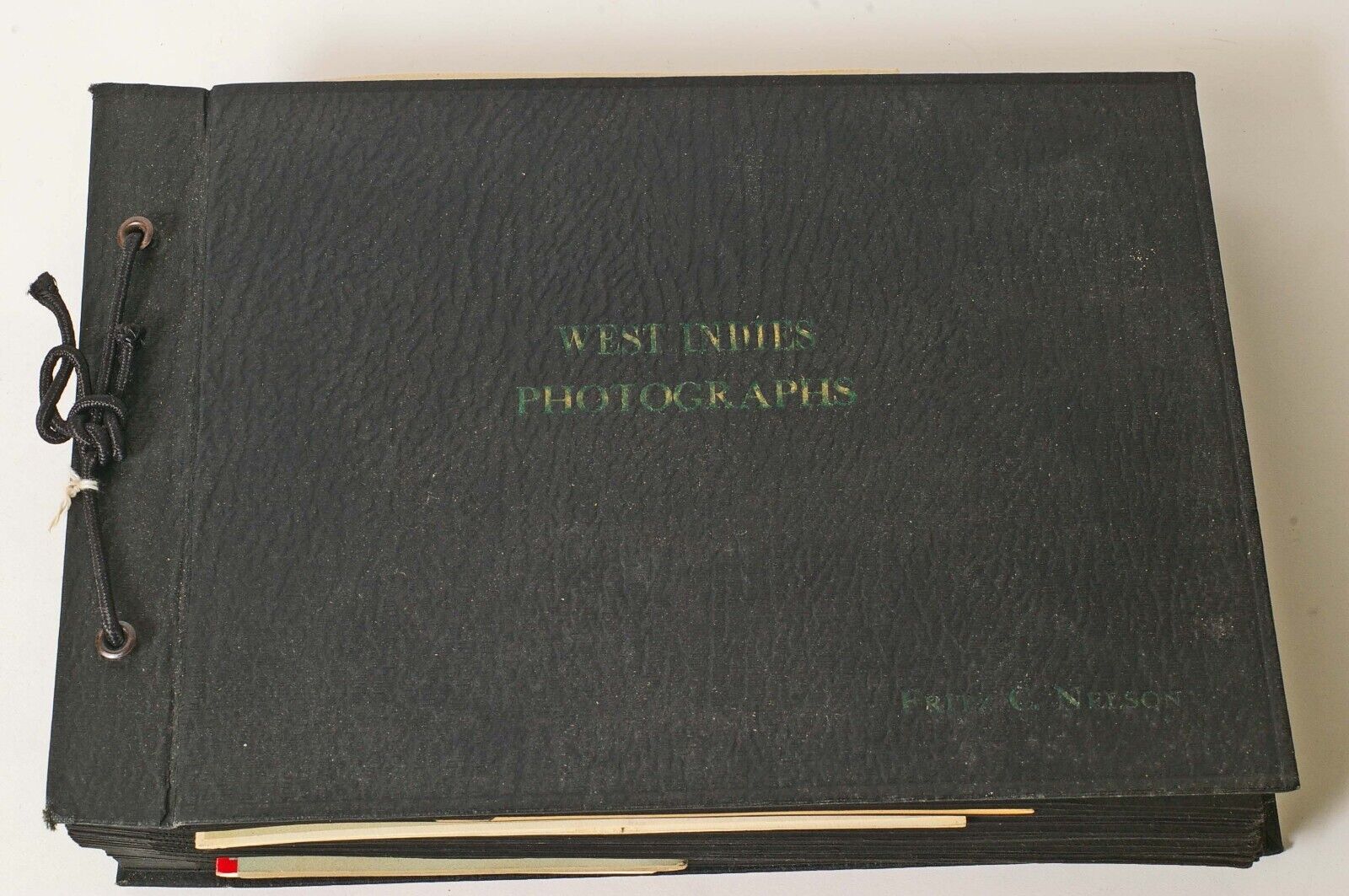 G0882* c.1937 S.S. Statendam Dutch Cruise Photographic Record Trip Album