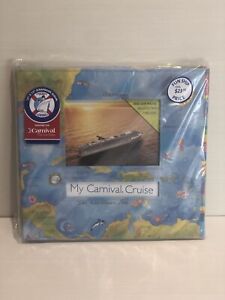 Carnival Cruise Ship Lines 12x12 Scrap Book Photo Album NEW Caribbean