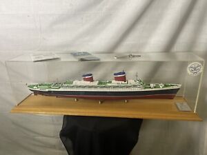 SS United States Ocean Liner Cruise Ship Model Large - Full Hull Version