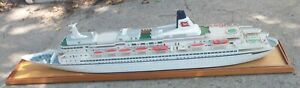 Vintage Royal Viking Star Cruise Ship Model Norwegian Line 41"L Local P.U. Only