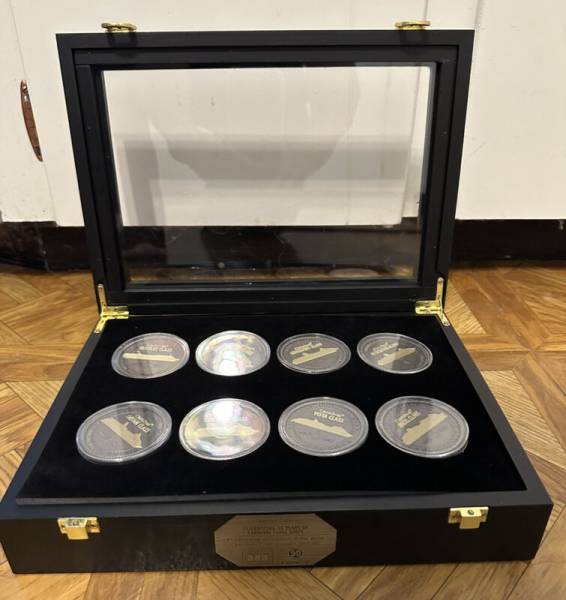 Carnival Cruise Limited Edition Coin Set 1991-2023 50th Anniversary Ship Class