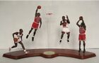 Danbury Mint 4 Figure Michael Jordan Set ~ Lifetime Achievement NEVER DISPLAYED