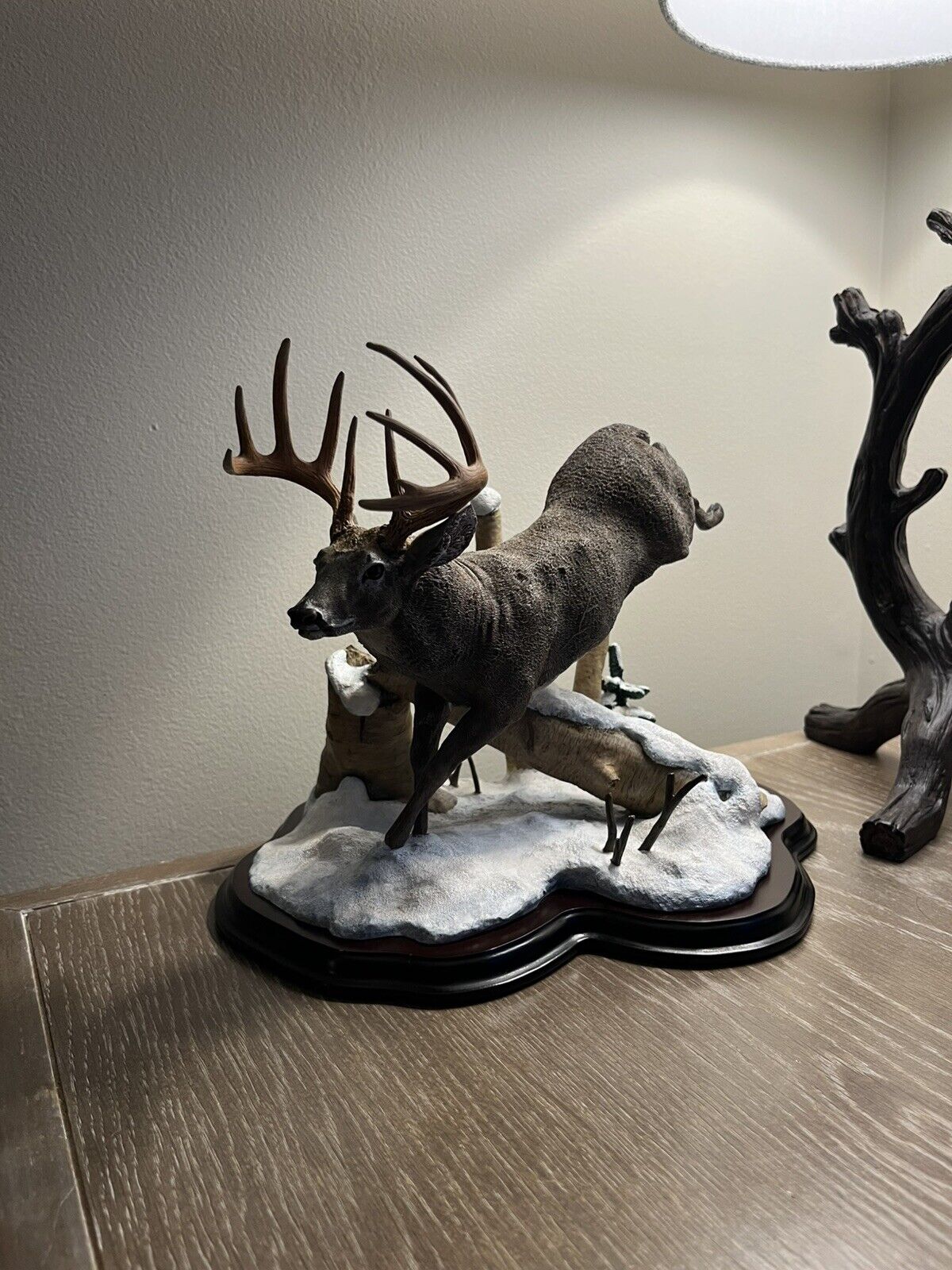 Danbury Mint The Buck of a Lifetime Sculpture By Nick Bibby With Original Box