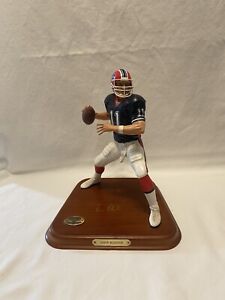 *RARE* Vintage Danbury Mint Figurine Drew Bledsoe - AFL Buffalo Bills 9”