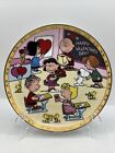 Danbury Mint Peanuts Collector Plate "Be My Valentine" # A5260? ? ?holiday