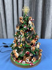 Beagle Christmas Tree from The Danbury Mint