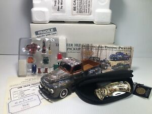 DANBURY MINT 1951 FORD DEER HUNTERS PU. by MIKE SIEVE 1:24 + FM DEER HUNT KNIFE
