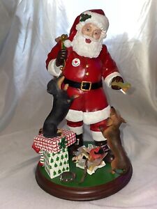 Dachshund "SANTA’S LITTLE DACHSHUNDS" Christmas Holiday Doxies Danbury Mint