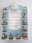 LIGHTHOUSE Perpetual Wall Calendar DANBURY MINT, Complete Set-12 Figur/48 Tiles