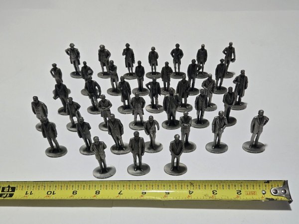 Danbury Mint US Presidents Pewter Collection by David LaRocca Presidents 1-39