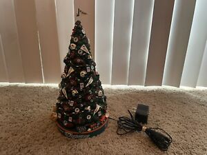 Danbury Mint Miami Dolphins NFL Christmas Tree