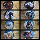 Susie Morton Noble & Free Danbury Mint Set Of 8 Collectable Horse Plates 8"