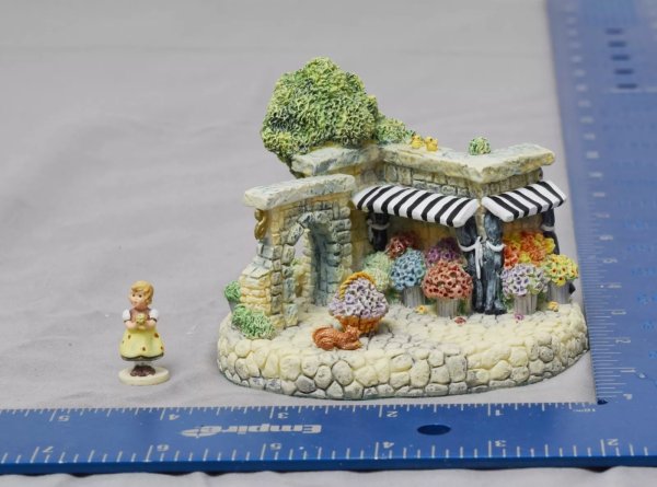 Rare FOR MOTHER Hummel Goebel Bronze Danbury Mint 298/P Hummelscape Set COA