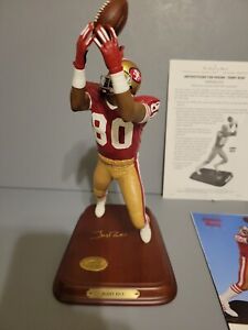 Jerry Rice Danbury Mint San Francisco 49ers Statue Figurine NFL