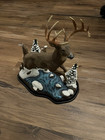 Danbury Mint Great Winter Whitetail Nick Bibby Deer New In Original box