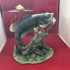 BACKWATER BASS George Kruth DANBURY MINT Freshwater Trophies Collection Sculptur