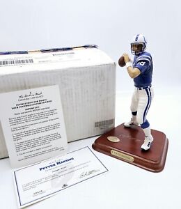 Danbury Mint Peyton Manning Figurine Indianapolis Colts in Box COA #D9428