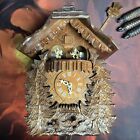 M.J. Hummel and Danbury Mint German Musical Cuckoo Clock Tested and Working