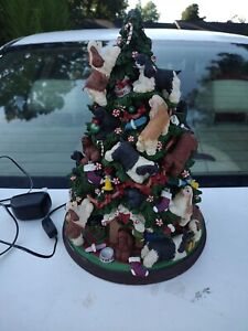 Cocker Spaniel Danbury Mint Christmas Tree Retired Rare *MISSING STAR*