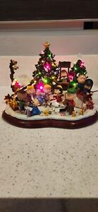 Danbury Mint Peanuts Lighted Christmas Skating Party