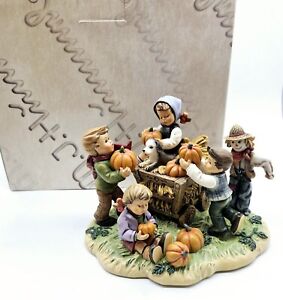 Hummel Goebel Danbury Mint Happy Harvest Figurine 2016 First Issue in Box