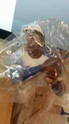 DANBURY MINT - ATLANTA BRAVES - HANK AARON - BASEBALL ALLSTAR FIGURINE