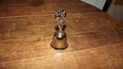 Danbury Mint 1979 Silverplate Mothers Day Bell Silver 4" Collectibles